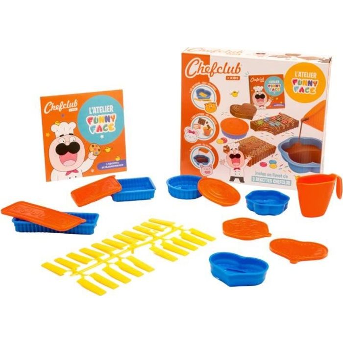 Chef Club Kids L Atelier Barres Chocolates Funny Face Cdiscount Jeux Jouets