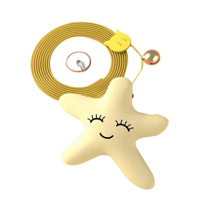 Meilleurs prix pour Jouet Teaser pour Chat - VVIKIZY - Clochette Suspendue - Corde Élastique - Longueur Réglable - Amusant
