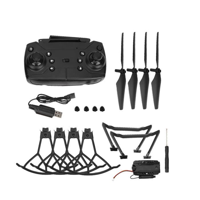 Avion Télécommandé RC Quadricoptère - Vol Stable, Maintien D'altitude, Rotation 360°, éclairage LED, Pour Intérieur Et Extérieur