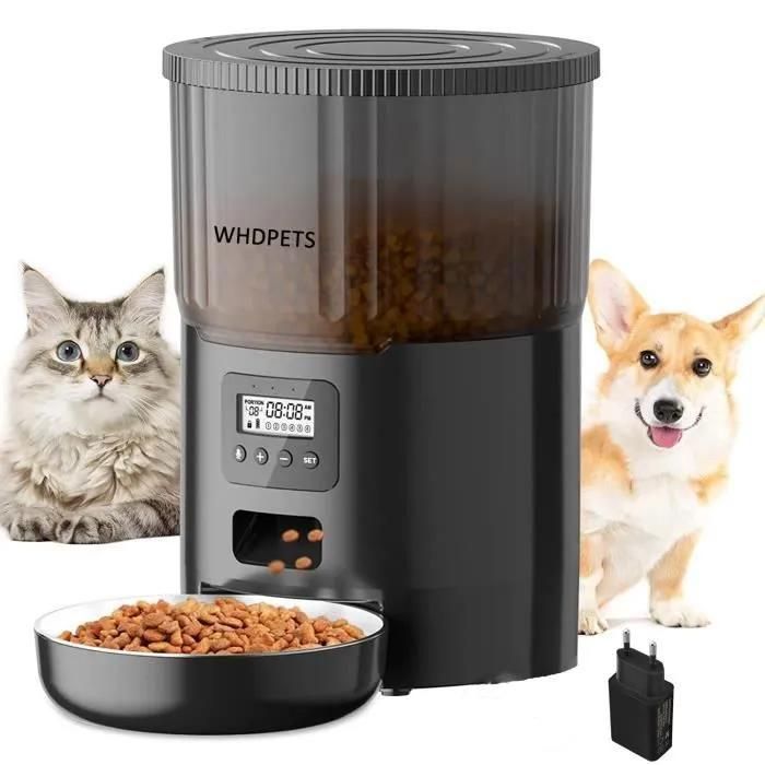 Kerbl Distributeur de Nourriture Maya 1,5 Litre Café Gamelle Bol de Voyage Chien Chat 