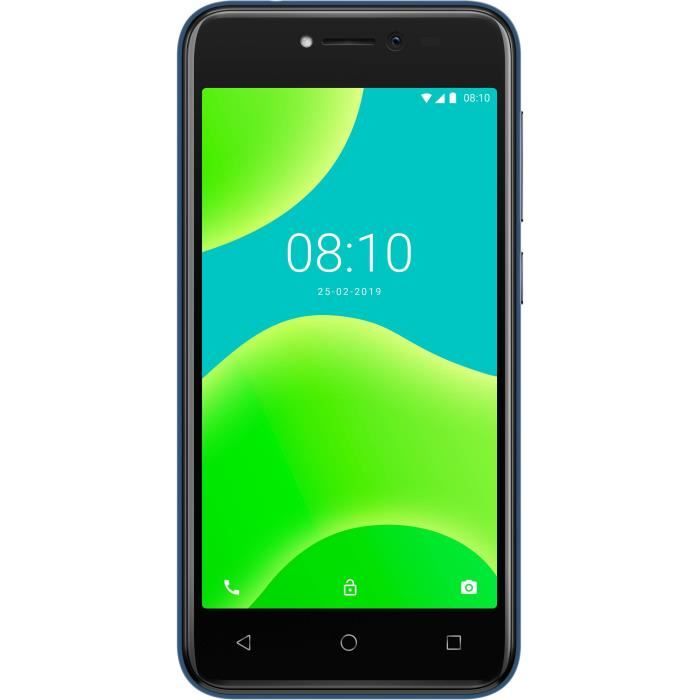 Top achat T&eacute;l&eacute;phone portable WIKO Y50 Bleu 8 Go pas cher