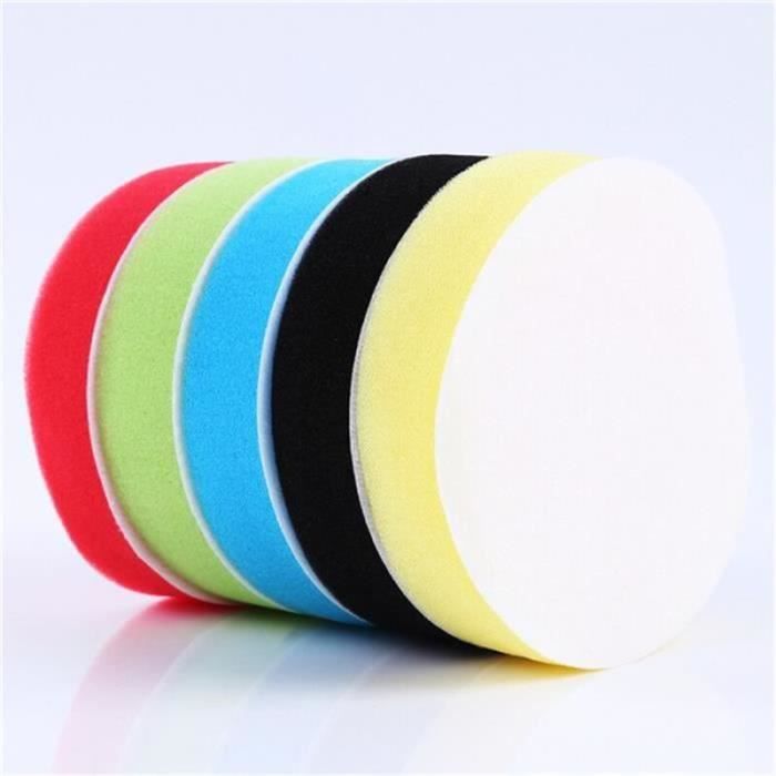 Garosa Tampons De Polissage 10 Pièces éponge Polissage Lustrage Tampon De Cire Kit Pour Tampon