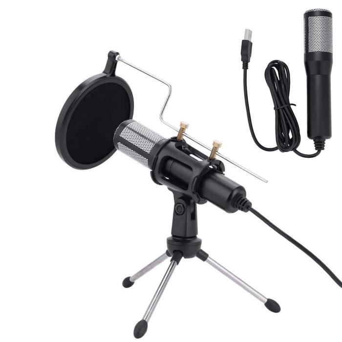 FIFINE USB Microphone Gaming Kit, Dynamiques Microphone pour Ordinateur,  avec Bouton de Silence, 8 RGB Couleurs Fixation Antichoc - Cdiscount  Informatique