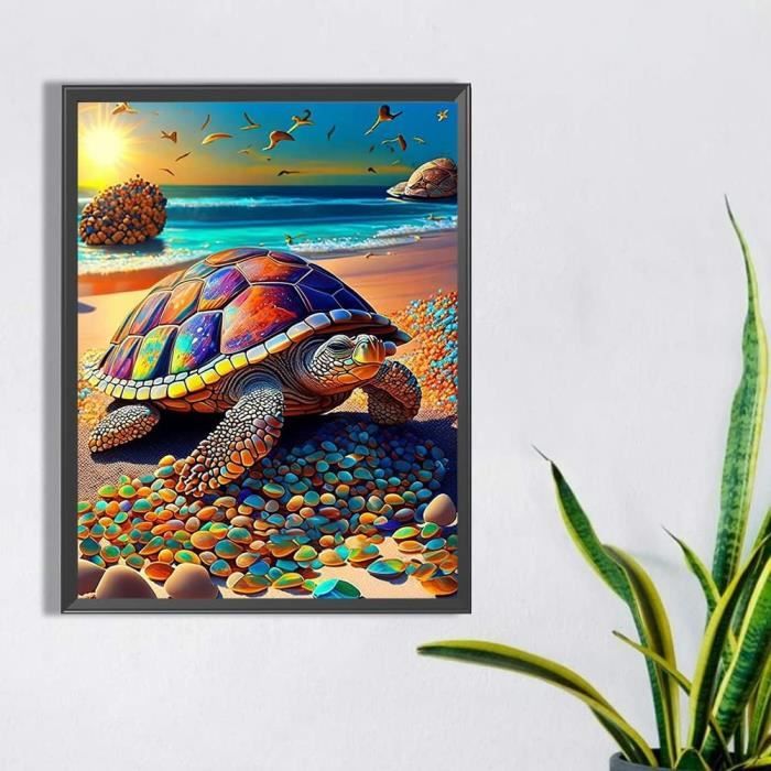 Douze signes du zodiaque-plein diamant rond peinture-30 * 30cm