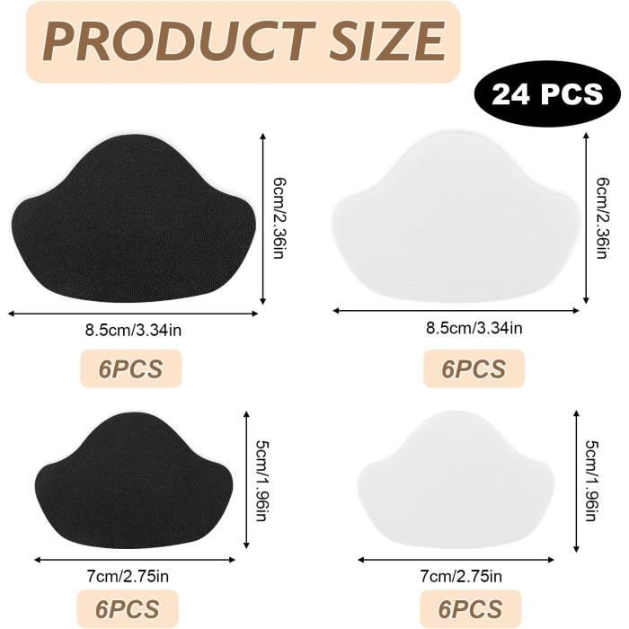 30 Patchs Auto-Adhésifs Pour Talons De Chaussures - 5 Couleurs - Réparation Anti-Usure - Pour Baskets, Cuir, Talons