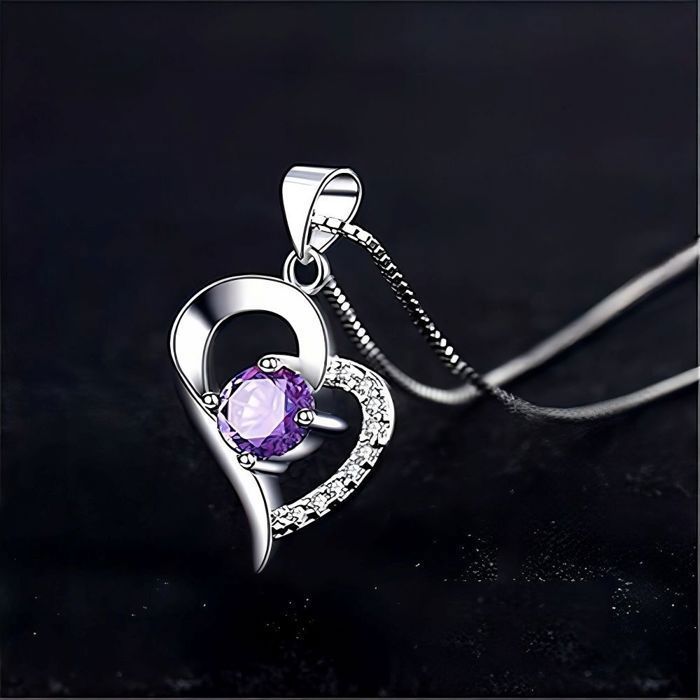 Pendentif Cœur En Argent 925/1000 Pour Femme - Neuf Avec étiquettes