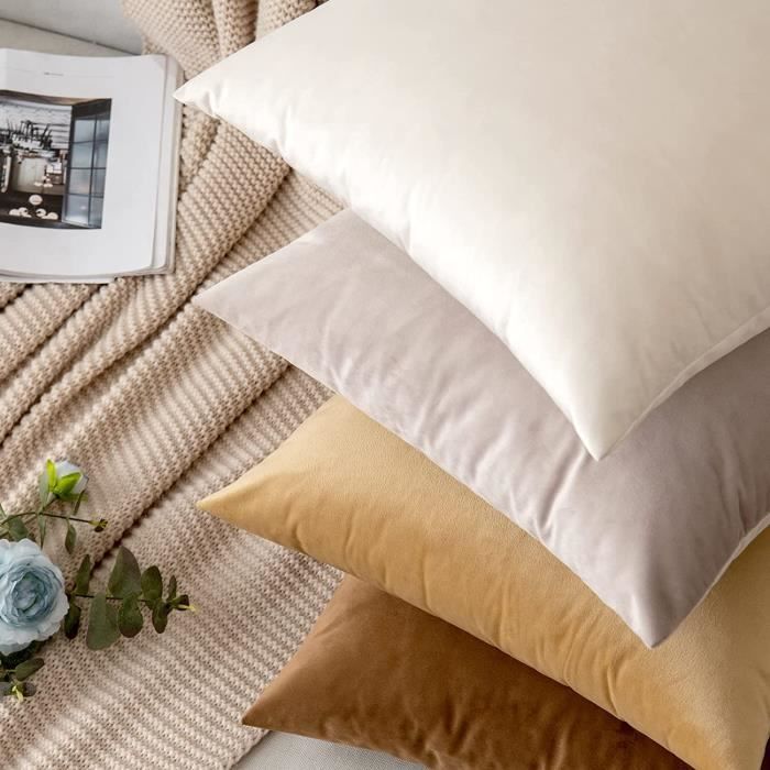 Housse de Coussin 45 x 45 cm - Julianne Abstrait Multicolore | Leroy Merlin