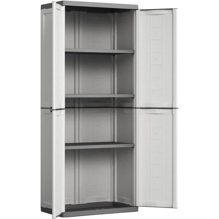 KETER Armoire Haute JOLLY Armoire de Rangement en Résine