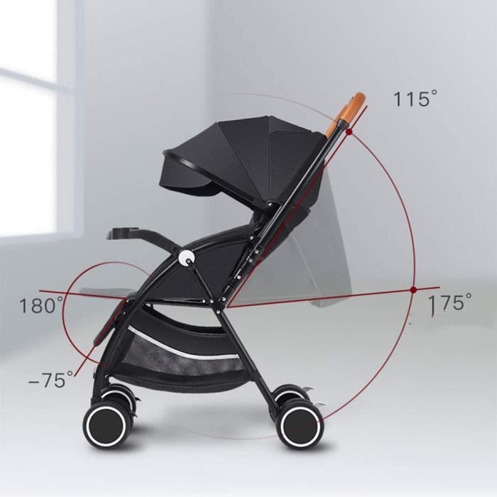 Poussette bébé compacte U-kiss Pliable Poussette bébé légère pour landau  convertible pour bébé Gris - Cdiscount Puériculture & Eveil bébé