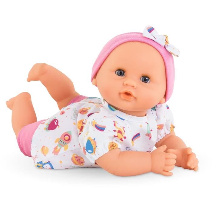 Poupon Bébé Calin Maud - Corolle - 30 cm - Corps souple - Yeux dormeurs -  Senteur de vanille - Cdiscount Jeux - Jouets