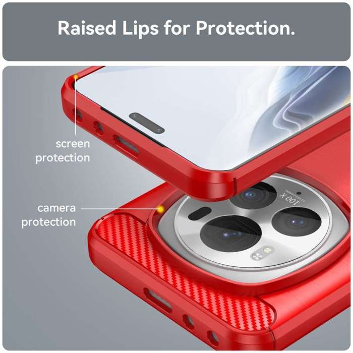 Coque Livret à Clapet Pour Honor Magic6 Lite / X50 5G, Rouge - Neuf