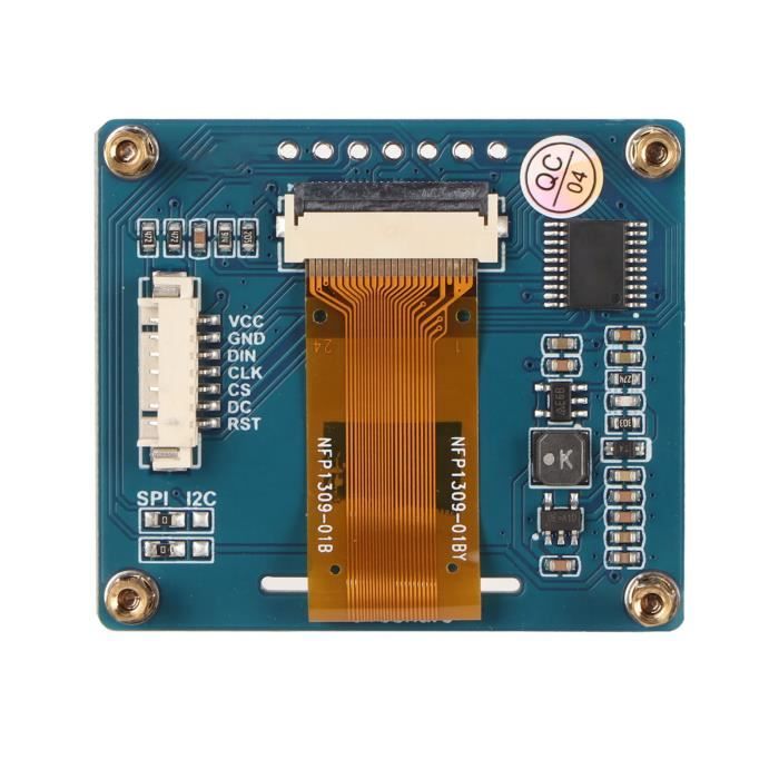 DollaTek Module Affichage OLED 1.54 Pouces 128x64 Blanc - Interface SPI IIC 3.3-5V