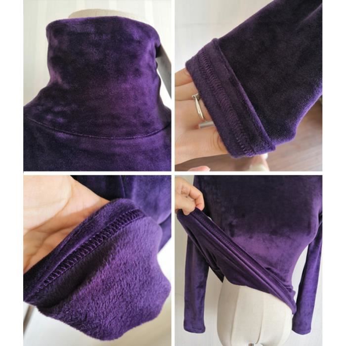 Pull femme sales velours