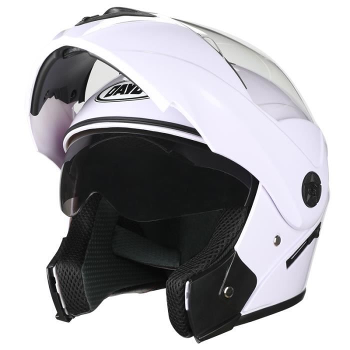 Casque Ouvert Résistant Aux Chocs Pour Motos Et Scooters Avec