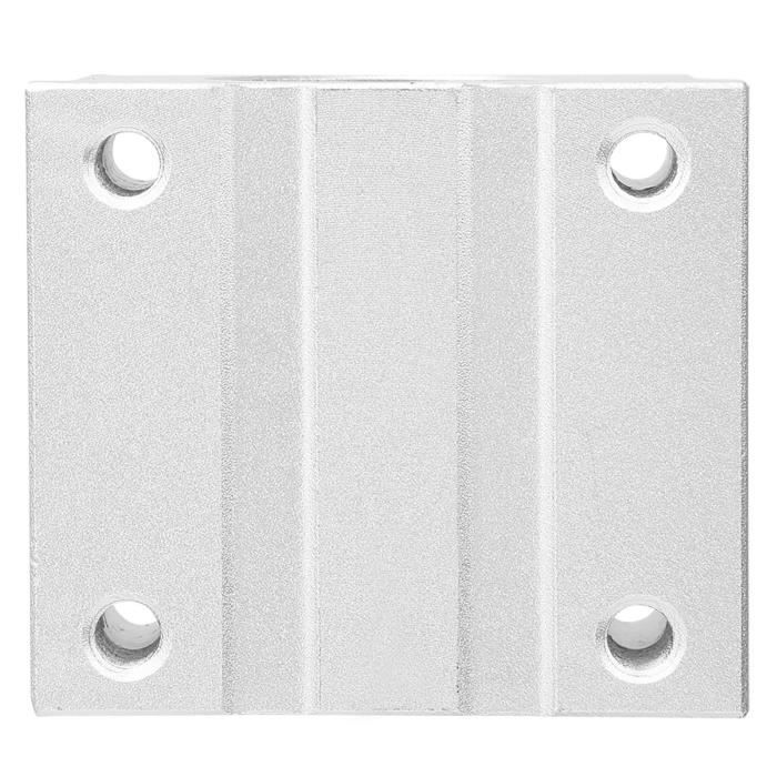 4pcs Bloc Coulissant Aluminium Linéaire SCS12UU 36x42x28mm - Roulements à Billes De Mouvement Précis