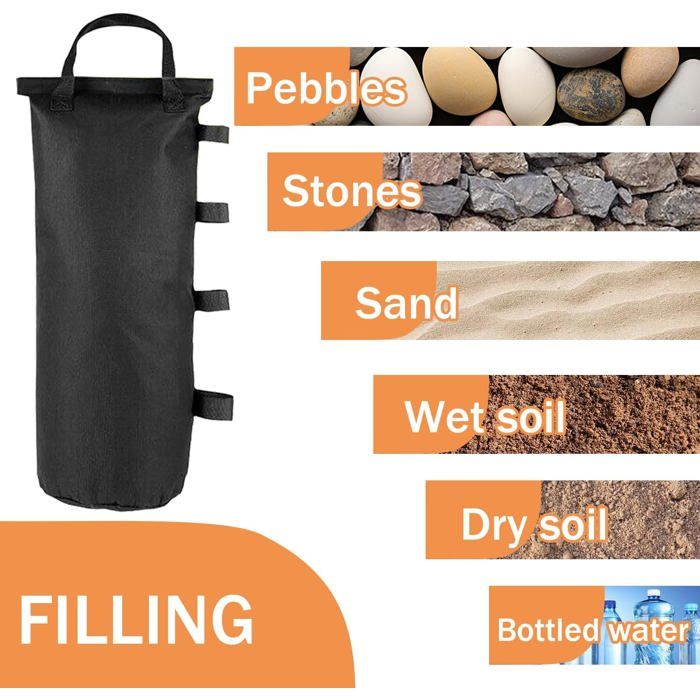 Poids Pour Tonnelle De Jardin Lot De Sacs De Lestage Pour