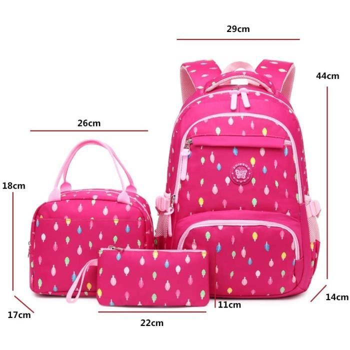 3PCS dans 1 Sac à dos pour enfants avec trousse et sac à lunch - Chine Sac à dos pour enfants et sac à dos pour l'école prix