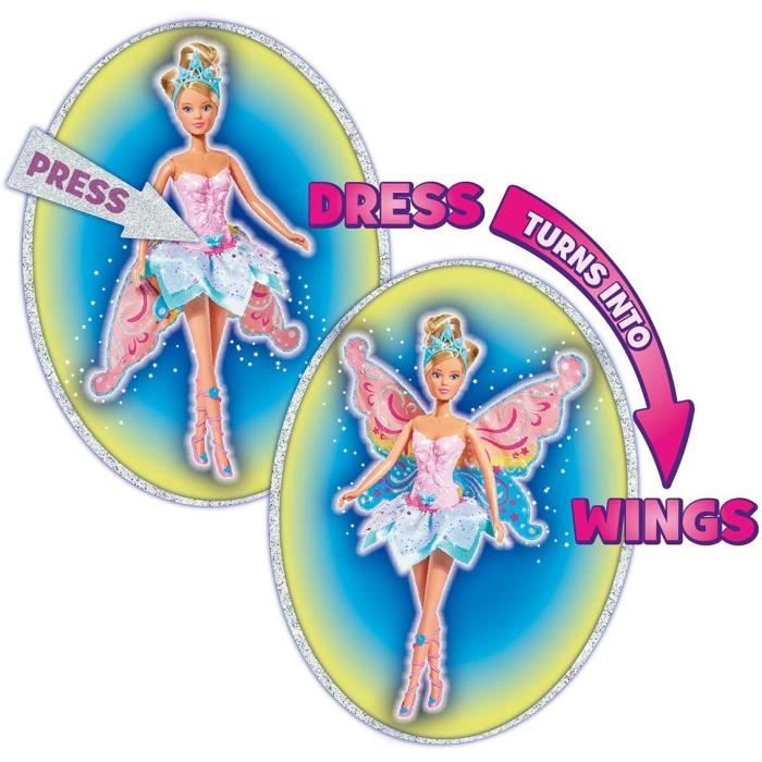 Set De 4 Bagues Scintillantes Steffi Love - Anneaux Diamant Multicolores Pour Filles Dès 5 Ans | Cadeau Enfant