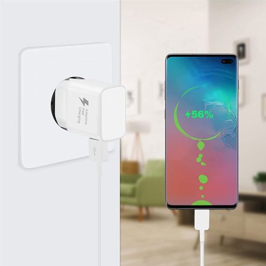 Chargeur Rapide 3A + Câble USB-C Pour Xiaomi Redmi Note 14 4G/5G – Recharge Ultra-rapide Et Sécurisée