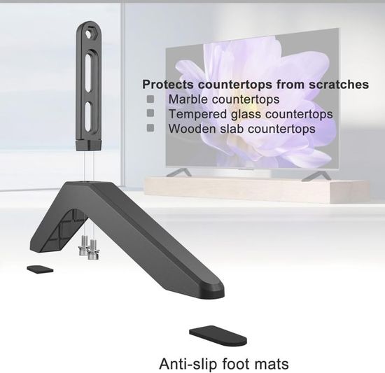 Mount-It! Trépied TV - Support TV portable pour écrans plats - Support
