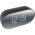 Radio réveil noir - Inovalley - RV21-BTH-B - Bluetooth V5.0 - Haut-parleurs 10 Watts - Radio FM - Double alarme-0