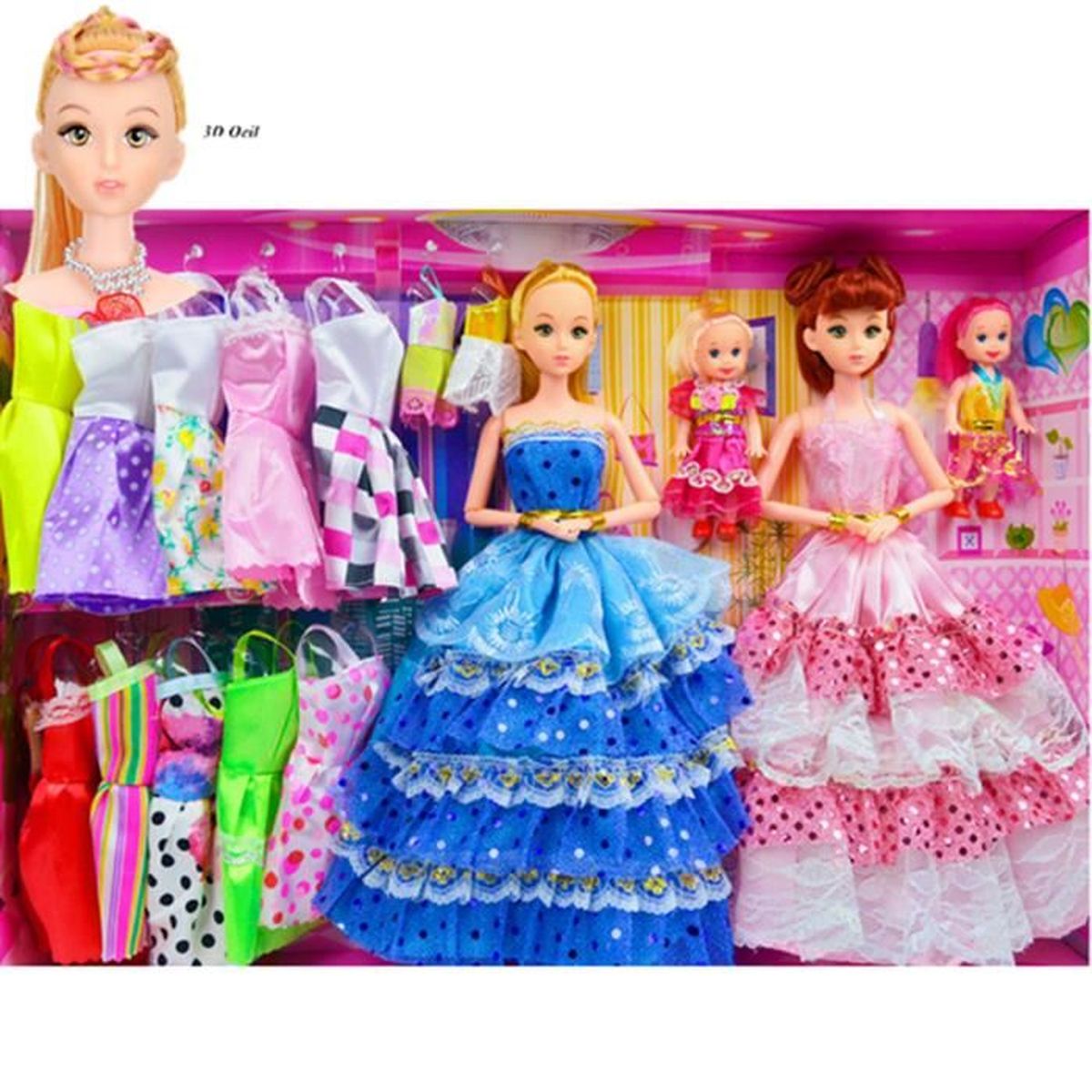 Cadeau Noel Poupee Barbie 3d Super 16 Ensemble De Poupons Coffret Fille Pour Anniversaire 12 Jointure Peluche Cdiscount Jeux Jouets Cadeau Noel Poupee Barbie 3d Super 16 Ensemble De Poupons Coffret Fille Pour Anniversaire 12 Jointure Peluche Cdiscount Jeux Jouets