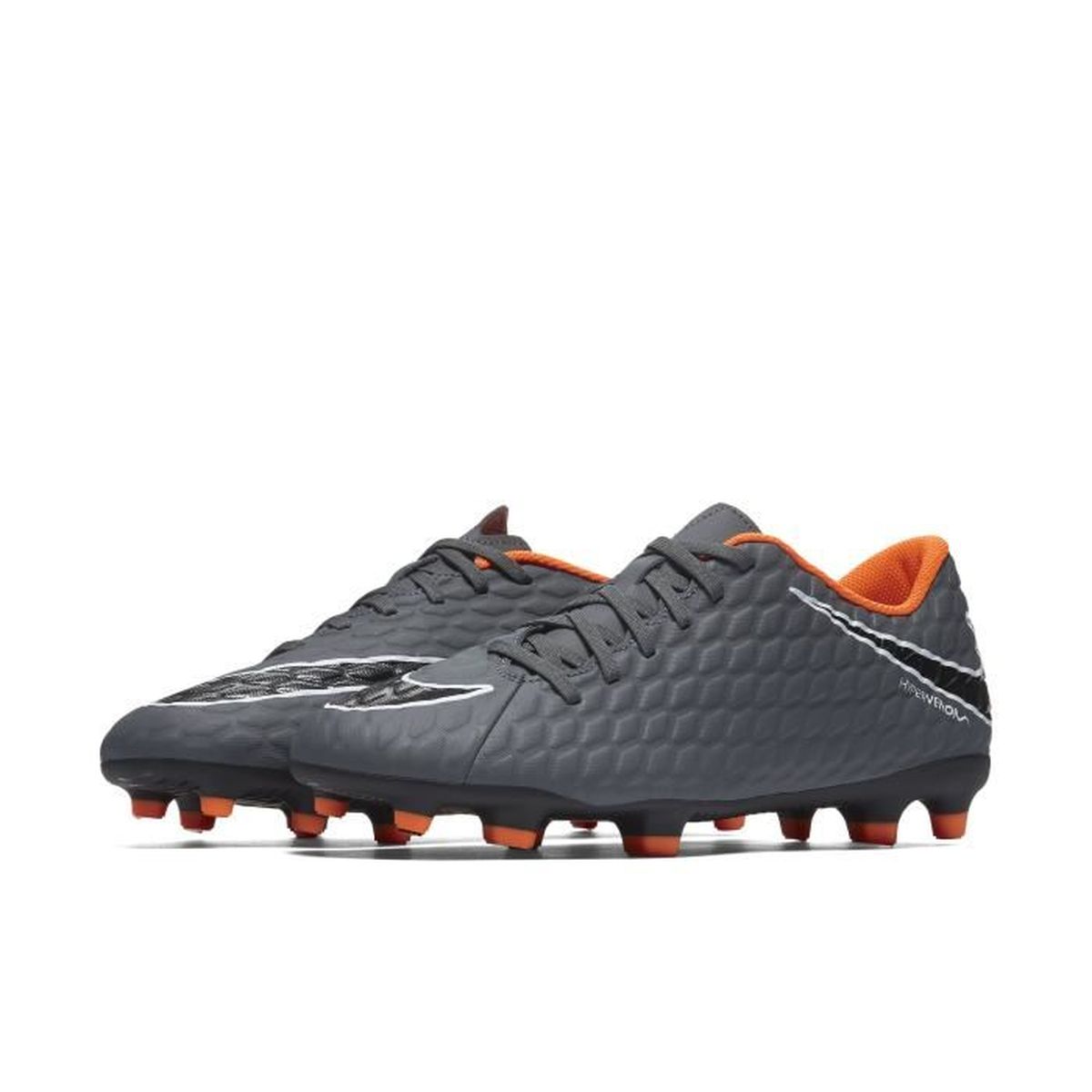 nike hypervenom gris et orange