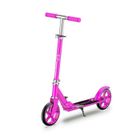 Trottinette ad et adulte - FOXSPORT - Pliable - Chargée jusqu'à 100KG - Guidon réglable de 3 Niveaux - Roues PU 200mm