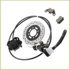 Kit Frein à Disque Hydraulique Pour ATV Quad Go Kart - Étrier Métal, Plaquettes, Câble - Universel 50-250cc - 4