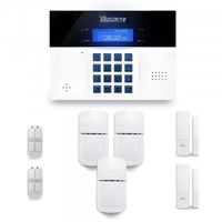Alarme maison sans fil DNBi 2 à 3 pièces mouvement + intrusion - Compatible Box / GSM