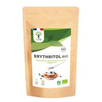 Erythritol Bio - Bioptimal - Zéro Sucre Zero Calorie - Poudre d'Erythritol - Sucre AlternatifCertifié Ecocert 500g