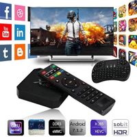 X96 mini TV Box Android 7.1 HD 4K Décodeur réseau Boîtier Tv 1+8G Remote Control Smart Android box avec HD-H.265-4K-5D Aa70077