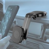 Support de téléphone magnétique universel pour le tableau de bord de la voiture - Noir (Samsung / iPhone Etc)