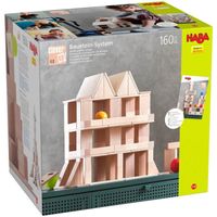 HABA - Jeu de Construction Clever Up 4.0 - Réflexion Spatiale, Logique et Abstraite - 108 Pièces en Bois - Jouet Enfant 1 an et +