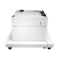 HP Paper Feeder and Cabinet Base d'imprimante avec tiroir d'alimentation pour support d'impression 550 feuilles dans 1 bac(s)…