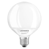 LEDVANCE Lampe LED intelligente avec Wifi, Culot E27, Gradable, Couleur de la lumière modifiable (2700-6500K), Forme Globe, Mat,