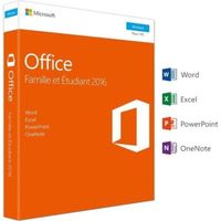 Microsoft Office 2016 Famille et Etudiant 1PC