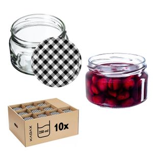 Lot De 50 Couvercles Métalliques à Joint Pour Bocaux Larges - 66 Mm, Bleu Ciel - Étanches, Réutilisables - 9