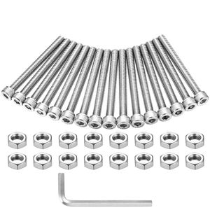 Vis inox à tête cylindrique 6 pans creux - M8 à M12