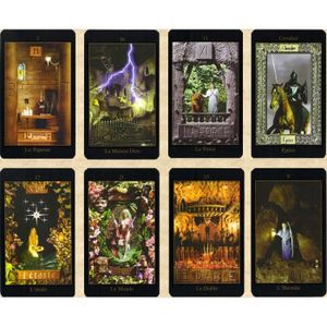 CARTES DE JEU Le Tarot Vision - Jeu de 78 cartes - Cartes de voy