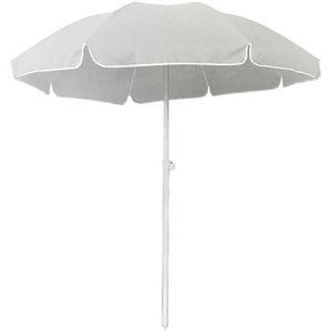 Froadp /Ø200cm Parasol de Plage Inclinable Pliable Parasol UV 50 Protection Solaire R/églable en Hauteur pour Camping Bord de Mer Beige