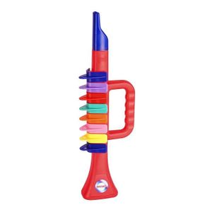 INSTRUMENT DE MUSIQUE Instruments à vent pour enfants - Bontempi - Trompette 32 2732 - 8 touches de couleur - L. 270 mm