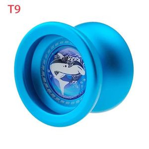 YOYO - ASTROJAX T9-bleu - Magic Yoyo-Yo-yo professionnel en alliage d'aluminium pour enfants, Yo-yo V3, YOéquilibre, ne répon
