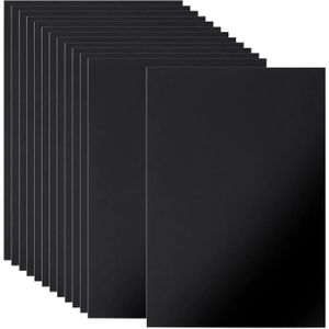 PAPIER IMPRIMANTE Lot de 50 feuilles de papier de couleur noir 110 g