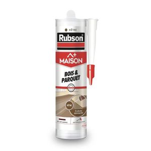 JOINT D'ÉTANCHÉITÉ Mastic Maison Bois & Parquet couleur Hêtre (cartouche de 280 ml), Mastic acrylique pour tous supports bois et maçonnerie,.[Q1655]