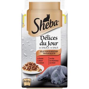 BOITES - PATÉES Sheba Délices du Jour – Nourriture humide pour cha