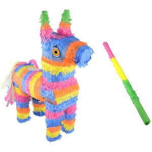 Piñata Pinata âne avec bâton Piñata Jeu d'anniversaire po