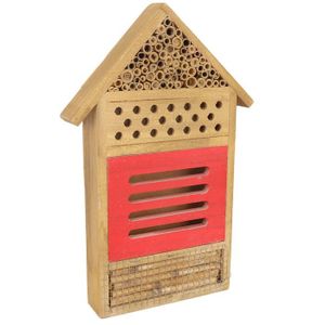 NICHOIR - NID HURRISE Maison d'insectes Insecte en bois Bee Hous
