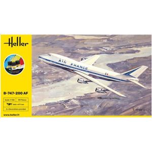 AVION - HÉLICO Maquette avion - HELLER - B-747-200 AF - Kit de dé