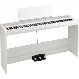 PIANO Korg B2SP blanc - Piano numérique 88 notes avec stand et pédales